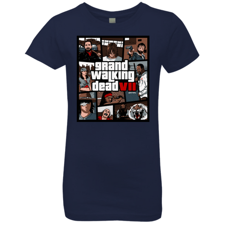 T-Shirts Midnight Navy / YXS GWD7 Girls Premium T-Shirt