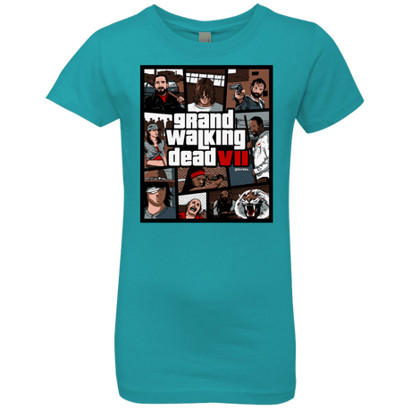 T-Shirts Tahiti Blue / YXS GWD7 Girls Premium T-Shirt