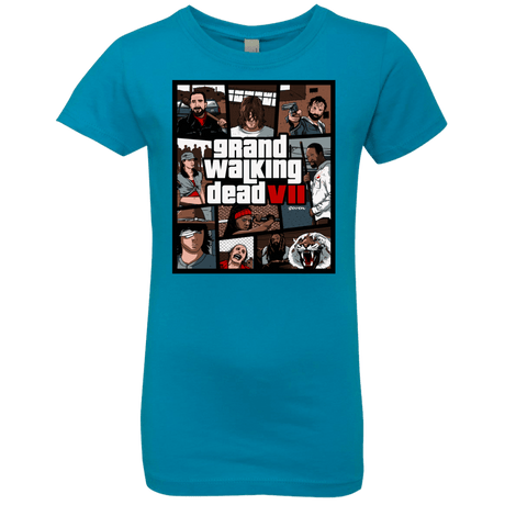 T-Shirts Turquoise / YXS GWD7 Girls Premium T-Shirt