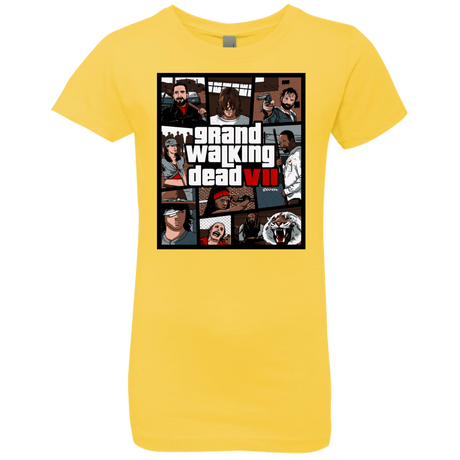 T-Shirts Vibrant Yellow / YXS GWD7 Girls Premium T-Shirt