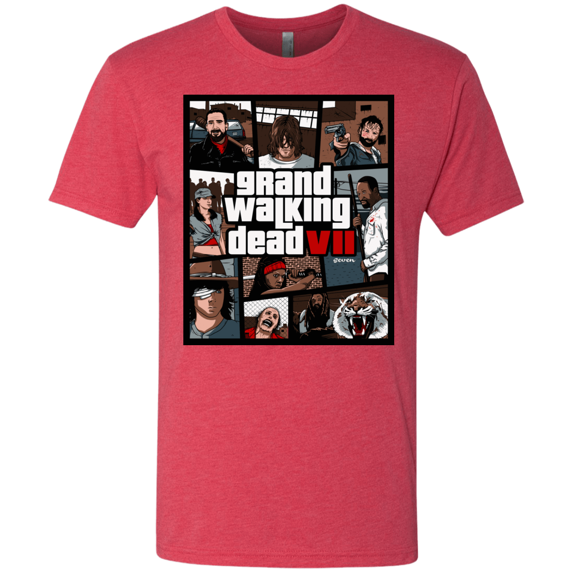 T-Shirts Vintage Red / Small GWD7 Men's Triblend T-Shirt