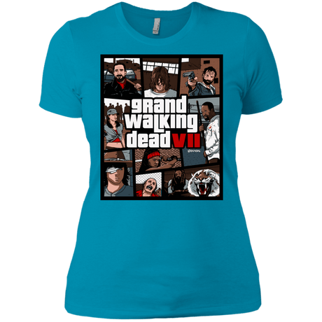 T-Shirts Turquoise / X-Small GWD7 Women's Premium T-Shirt