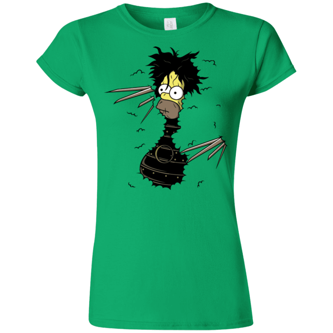 T-Shirts Irish Green / S H. Scissorhands! Junior Slimmer-Fit T-Shirt