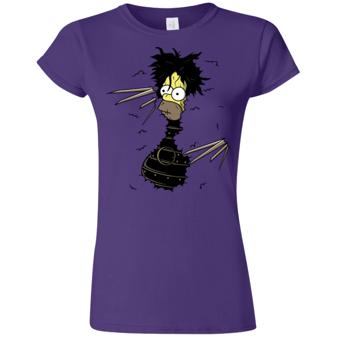 T-Shirts Purple / S H. Scissorhands! Junior Slimmer-Fit T-Shirt