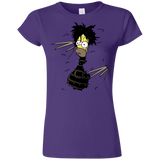 T-Shirts Purple / S H. Scissorhands! Junior Slimmer-Fit T-Shirt