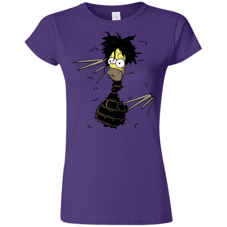 T-Shirts Purple / S H. Scissorhands! Junior Slimmer-Fit T-Shirt