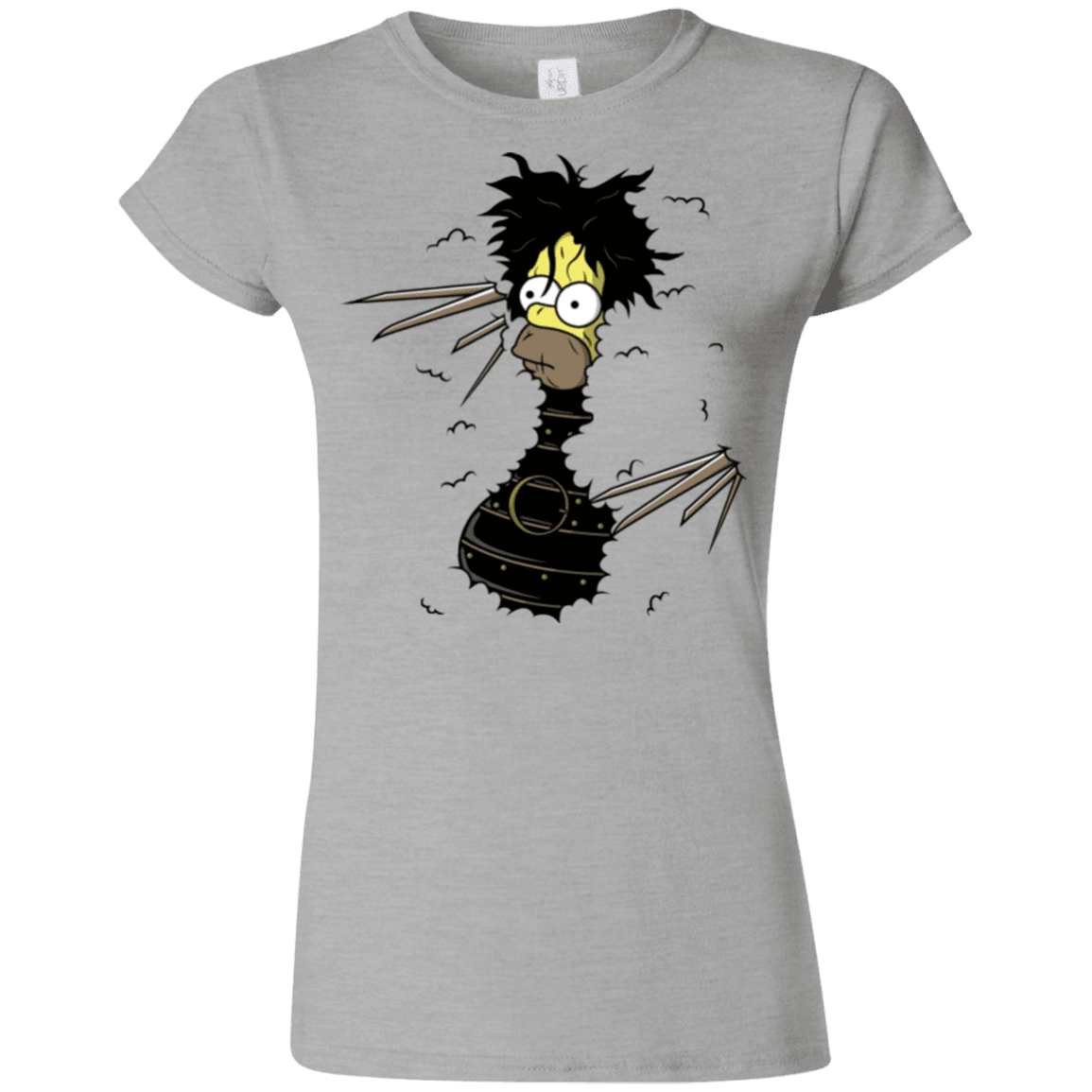 T-Shirts Sport Grey / S H. Scissorhands! Junior Slimmer-Fit T-Shirt