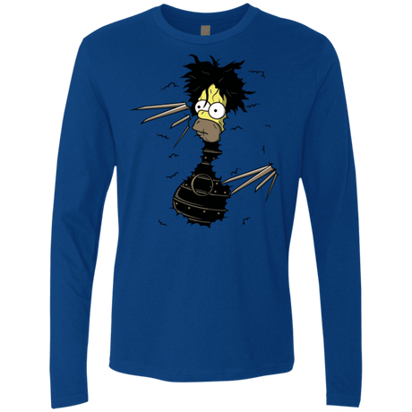 T-Shirts Royal / S H. Scissorhands! Men's Premium Long Sleeve