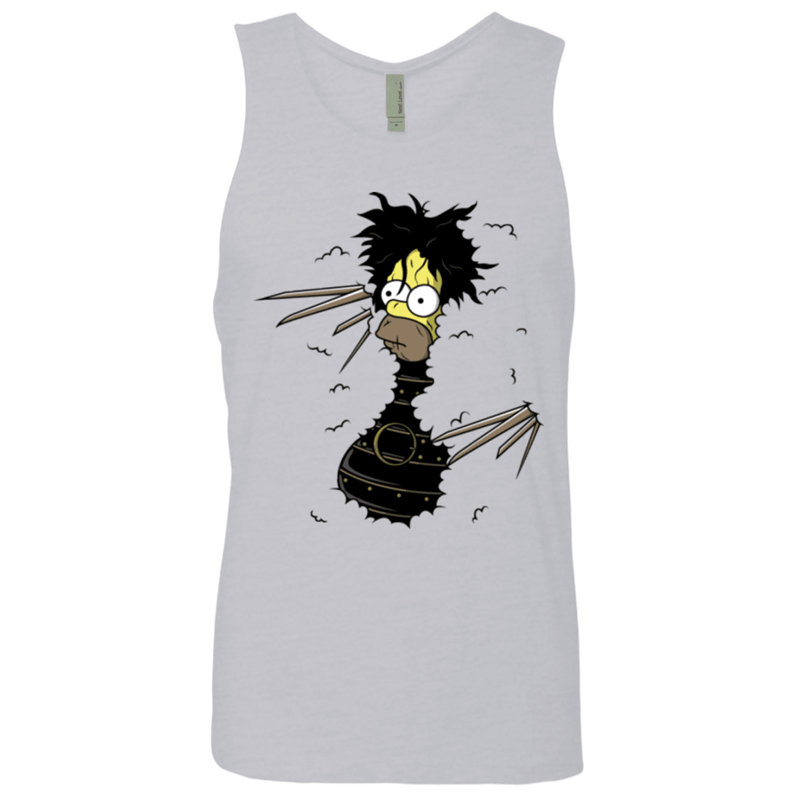 T-Shirts Heather Grey / S H. Scissorhands! Men's Premium Tank Top