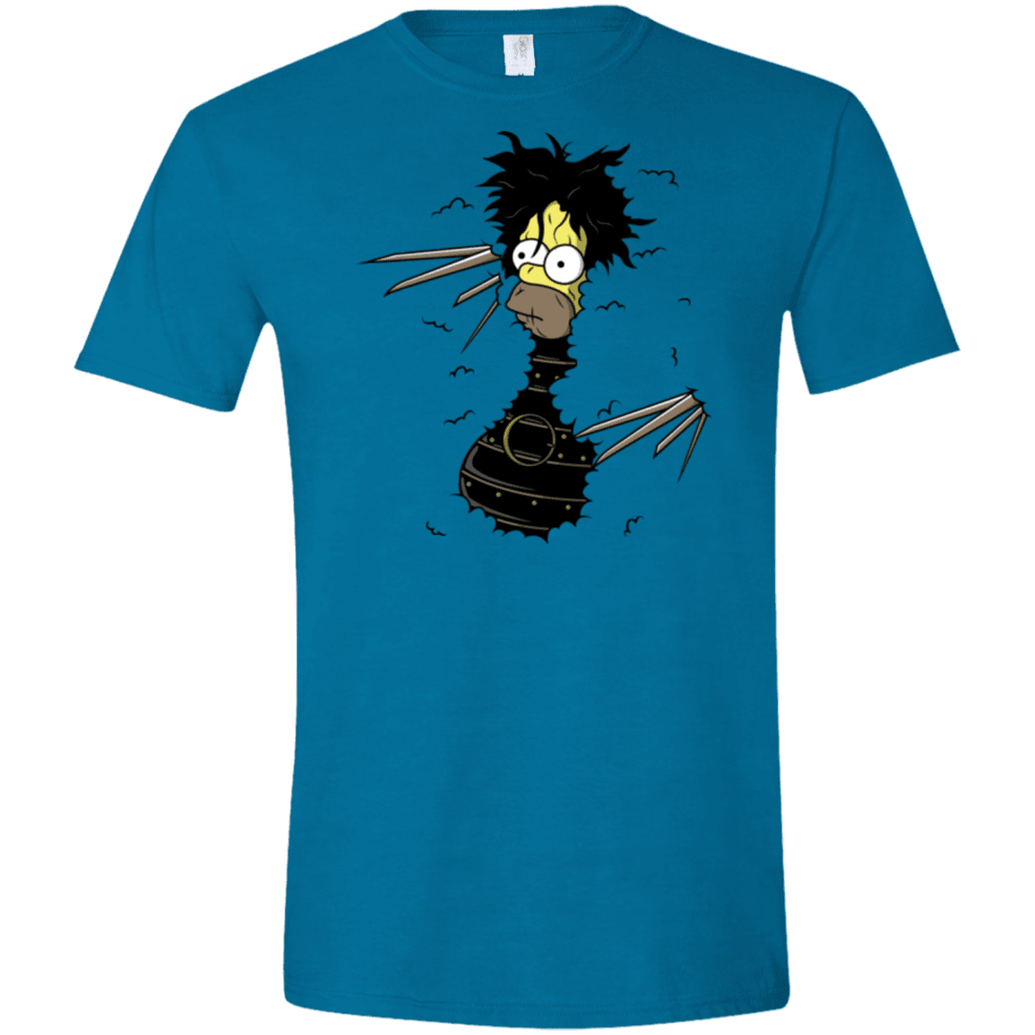 T-Shirts Antique Sapphire / S H. Scissorhands! Men's Semi-Fitted Softstyle