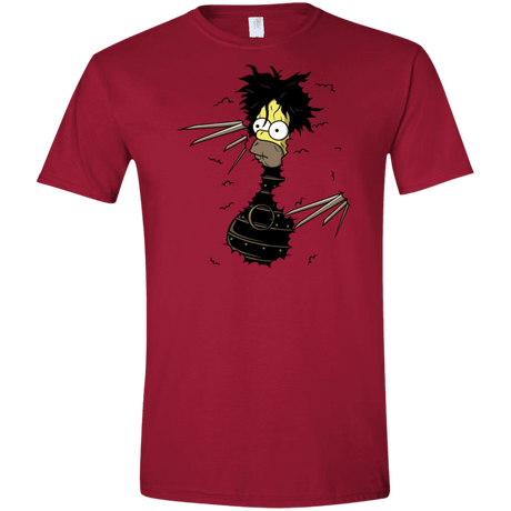 T-Shirts Cardinal Red / S H. Scissorhands! Men's Semi-Fitted Softstyle