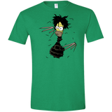 T-Shirts Heather Irish Green / S H. Scissorhands! Men's Semi-Fitted Softstyle