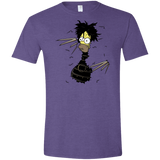 T-Shirts Heather Purple / S H. Scissorhands! Men's Semi-Fitted Softstyle