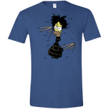 T-Shirts Heather Royal / X-Small H. Scissorhands! Men's Semi-Fitted Softstyle
