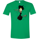 T-Shirts Irish Green / S H. Scissorhands! Men's Semi-Fitted Softstyle