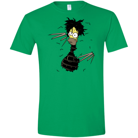 T-Shirts Irish Green / S H. Scissorhands! Men's Semi-Fitted Softstyle