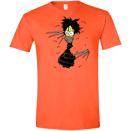 T-Shirts Orange / S H. Scissorhands! Men's Semi-Fitted Softstyle