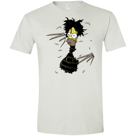 T-Shirts White / X-Small H. Scissorhands! Men's Semi-Fitted Softstyle