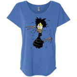 T-Shirts Vintage Royal / X-Small H. Scissorhands! Triblend Dolman Sleeve