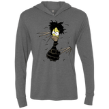T-Shirts Premium Heather / X-Small H. Scissorhands! Triblend Long Sleeve Hoodie Tee