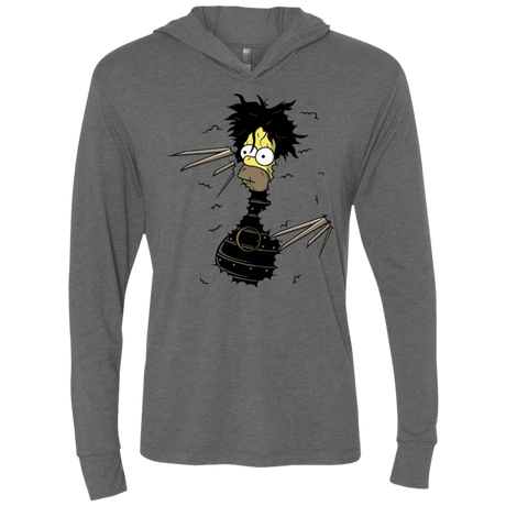 T-Shirts Premium Heather / X-Small H. Scissorhands! Triblend Long Sleeve Hoodie Tee
