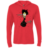T-Shirts Vintage Red / X-Small H. Scissorhands! Triblend Long Sleeve Hoodie Tee