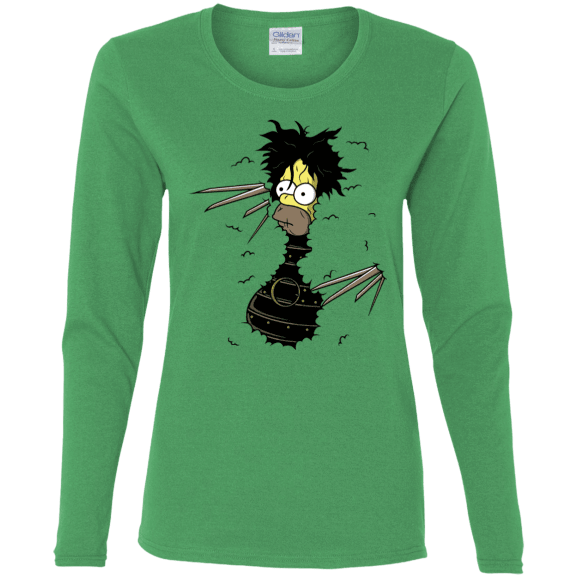 T-Shirts Irish Green / S H. Scissorhands! Women's Long Sleeve T-Shirt