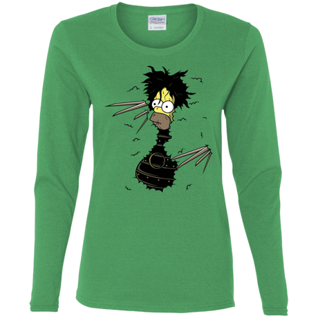 T-Shirts Irish Green / S H. Scissorhands! Women's Long Sleeve T-Shirt