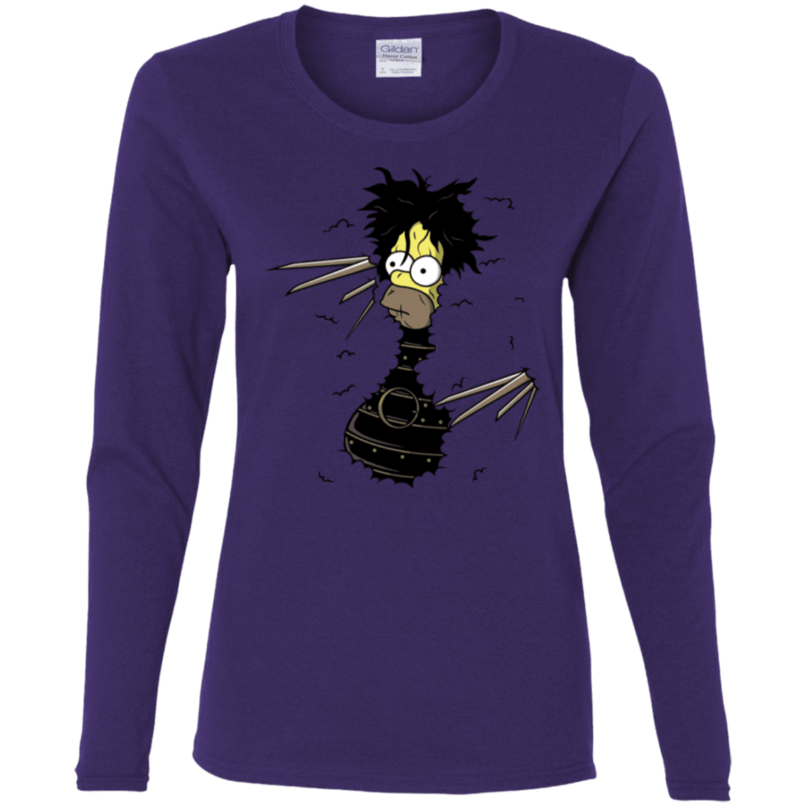 T-Shirts Purple / S H. Scissorhands! Women's Long Sleeve T-Shirt