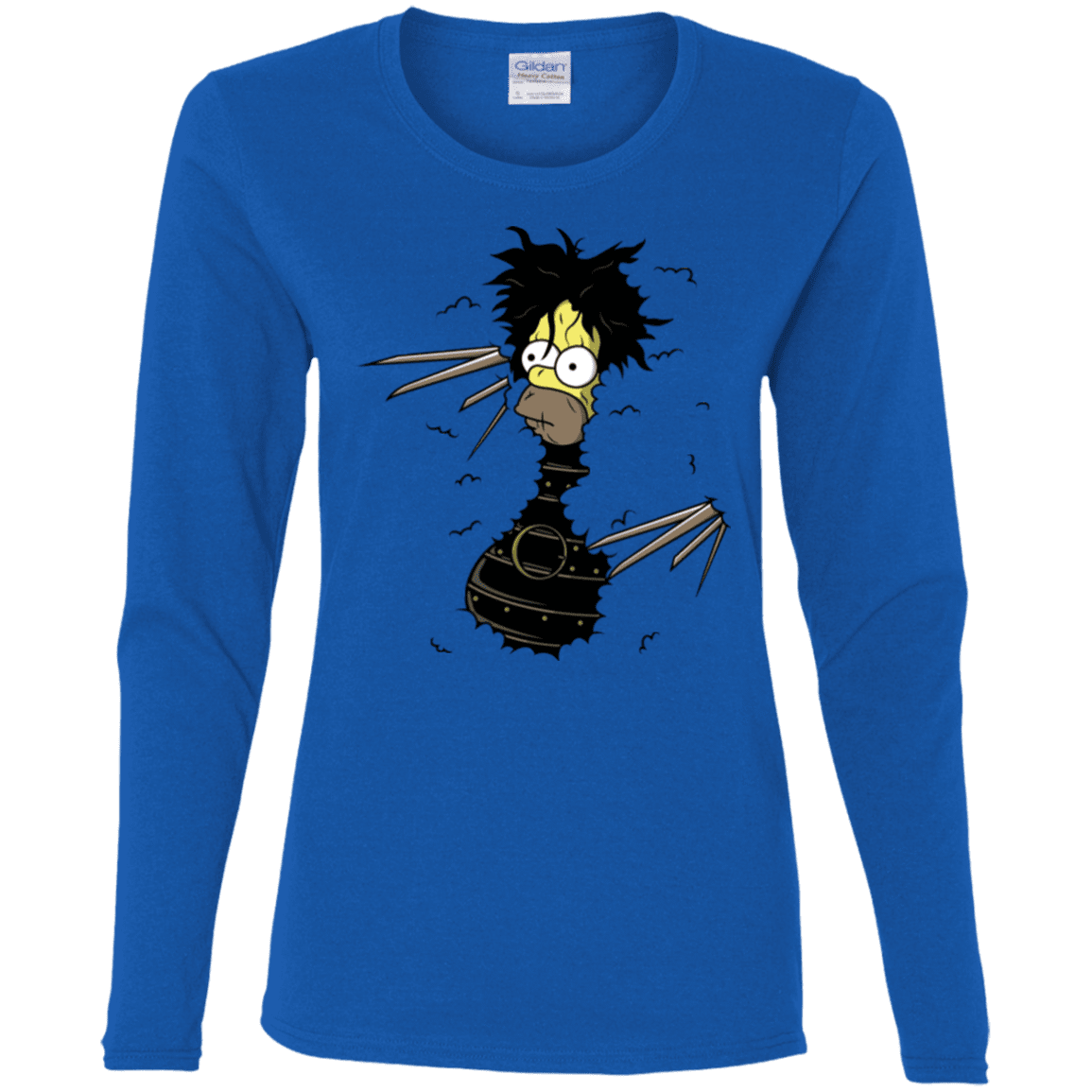 T-Shirts Royal / S H. Scissorhands! Women's Long Sleeve T-Shirt