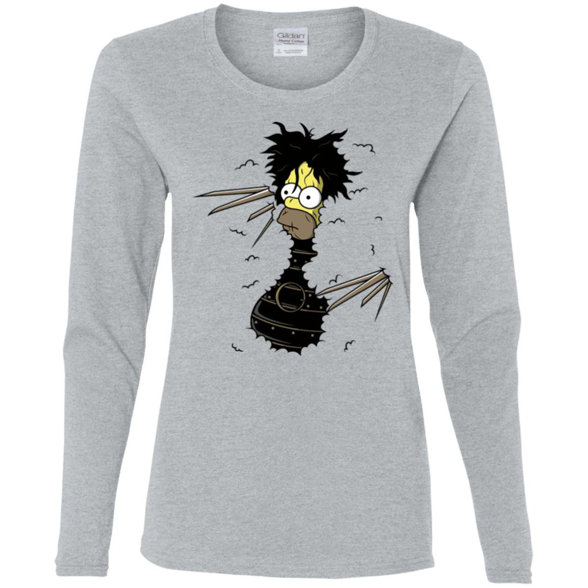 T-Shirts Sport Grey / S H. Scissorhands! Women's Long Sleeve T-Shirt