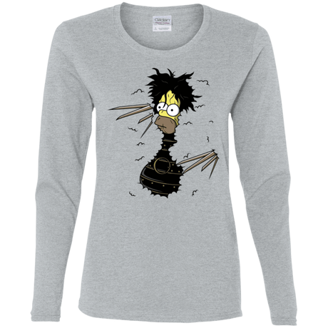 T-Shirts Sport Grey / S H. Scissorhands! Women's Long Sleeve T-Shirt