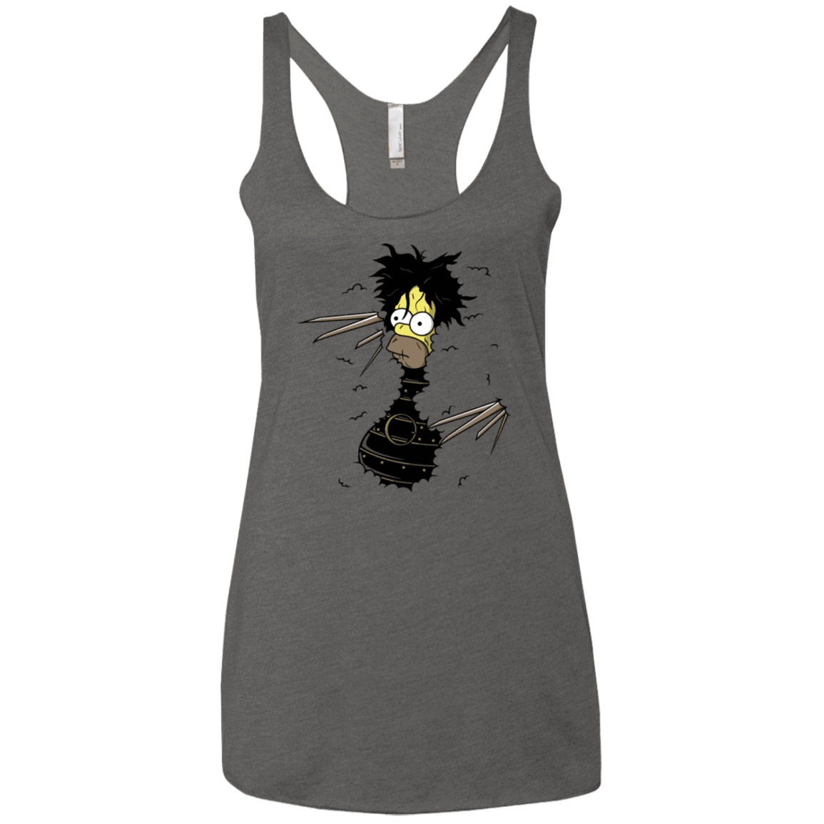 T-Shirts Premium Heather / X-Small H. Scissorhands! Women's Triblend Racerback Tank