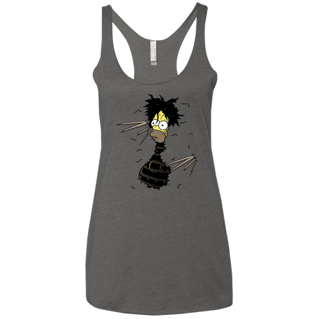 T-Shirts Premium Heather / X-Small H. Scissorhands! Women's Triblend Racerback Tank