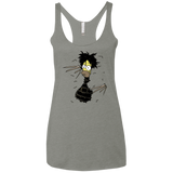 T-Shirts Venetian Grey / X-Small H. Scissorhands! Women's Triblend Racerback Tank