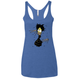 T-Shirts Vintage Royal / X-Small H. Scissorhands! Women's Triblend Racerback Tank