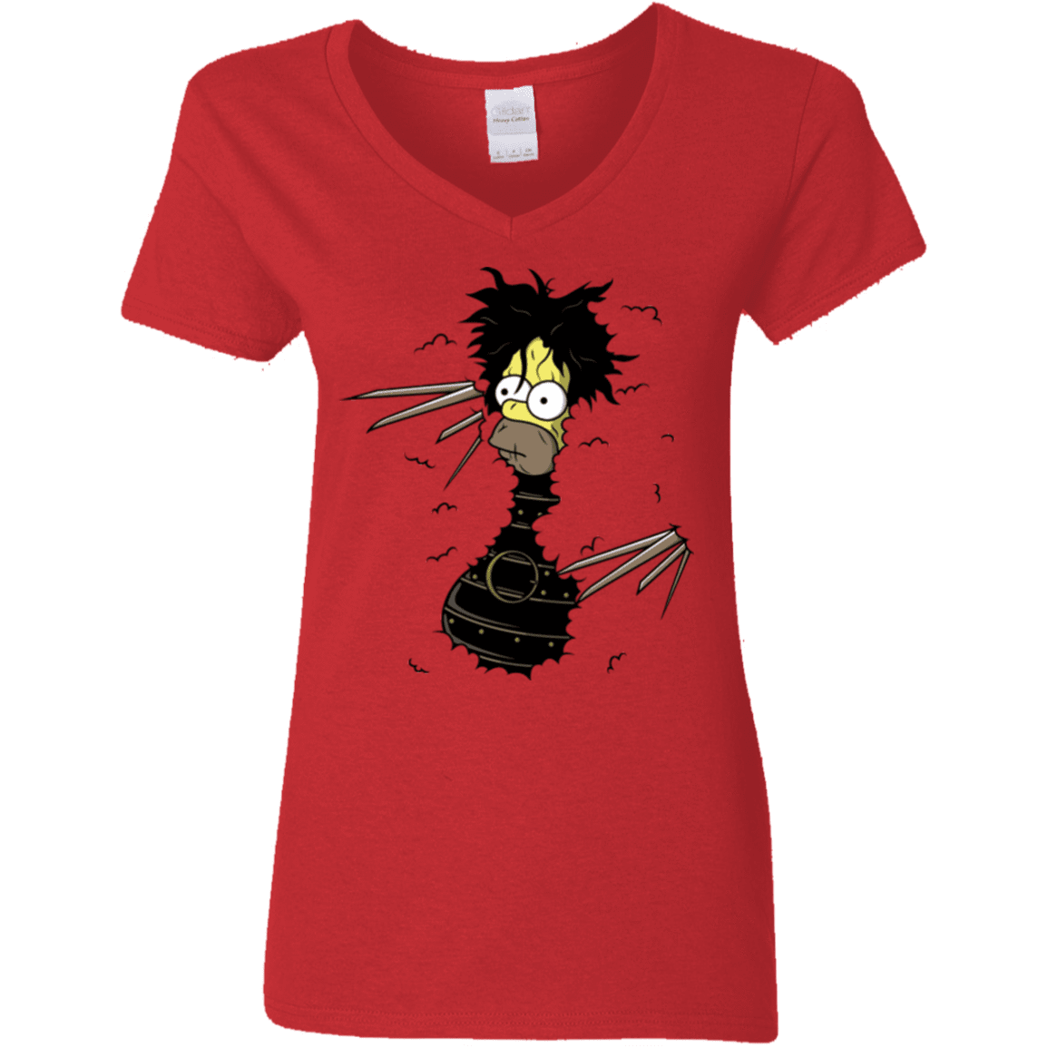 T-Shirts Red / S H. Scissorhands! Women's V-Neck T-Shirt