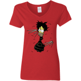 T-Shirts Red / S H. Scissorhands! Women's V-Neck T-Shirt