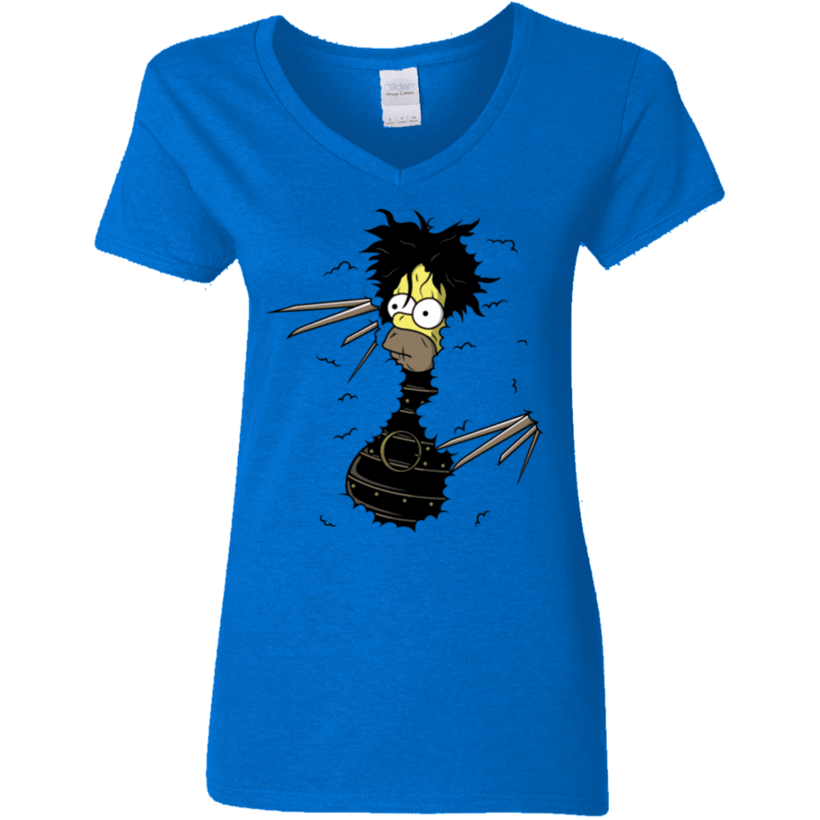 T-Shirts Royal / S H. Scissorhands! Women's V-Neck T-Shirt