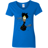 T-Shirts Royal / S H. Scissorhands! Women's V-Neck T-Shirt