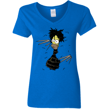 T-Shirts Royal / S H. Scissorhands! Women's V-Neck T-Shirt