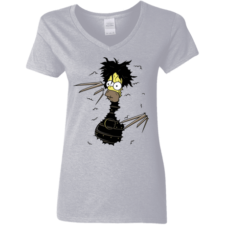 T-Shirts Sport Grey / S H. Scissorhands! Women's V-Neck T-Shirt