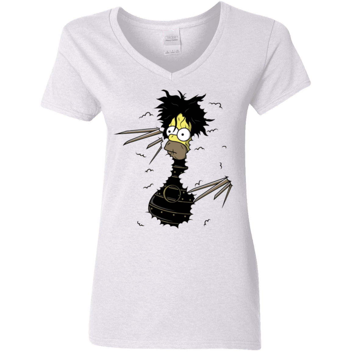 T-Shirts White / S H. Scissorhands! Women's V-Neck T-Shirt