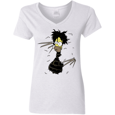 T-Shirts White / S H. Scissorhands! Women's V-Neck T-Shirt