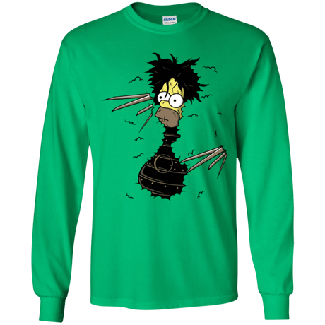 T-Shirts Irish Green / YS H. Scissorhands! Youth Long Sleeve T-Shirt