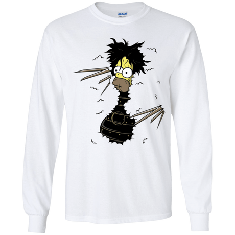 T-Shirts White / YS H. Scissorhands! Youth Long Sleeve T-Shirt