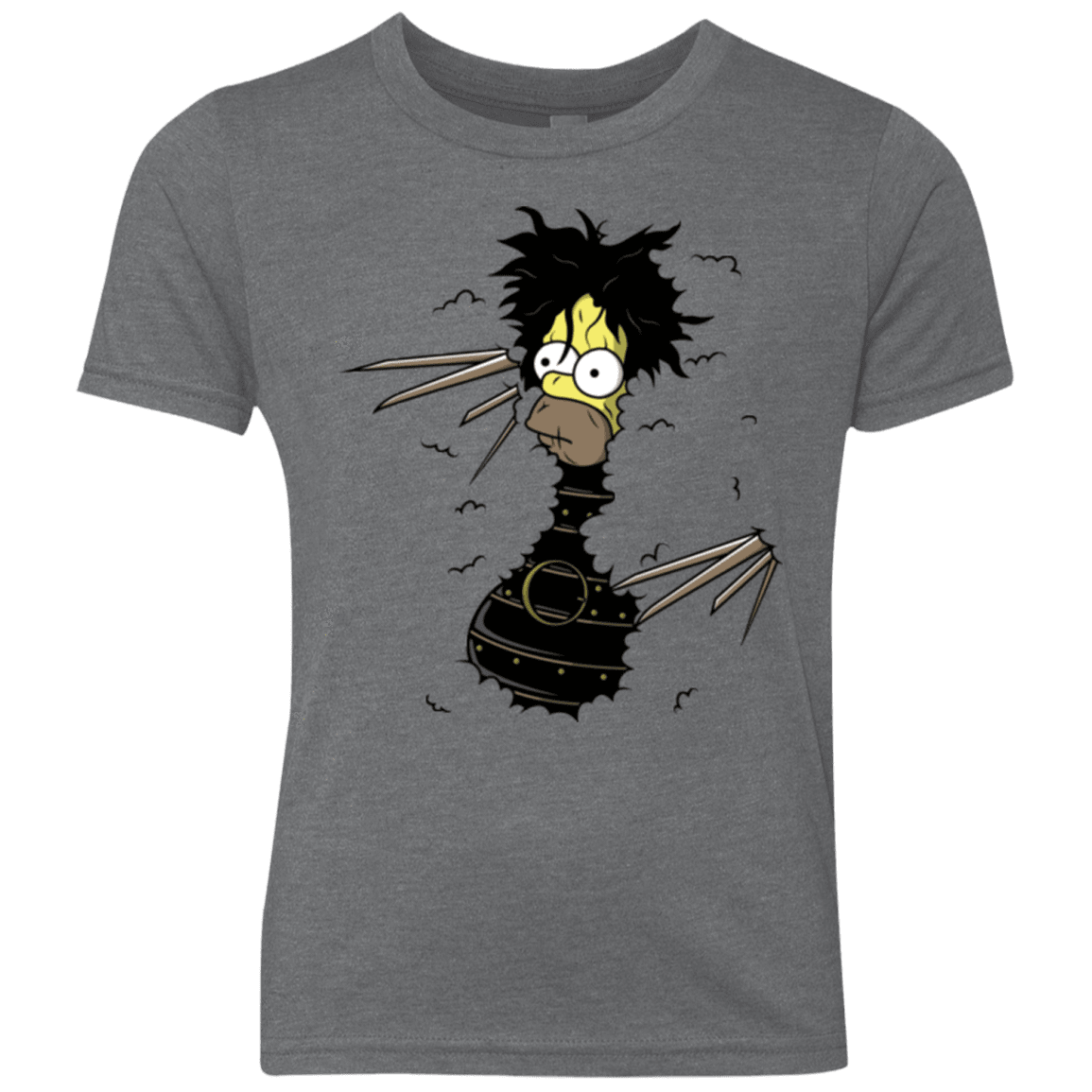 T-Shirts Premium Heather / YXS H. Scissorhands! Youth Triblend T-Shirt