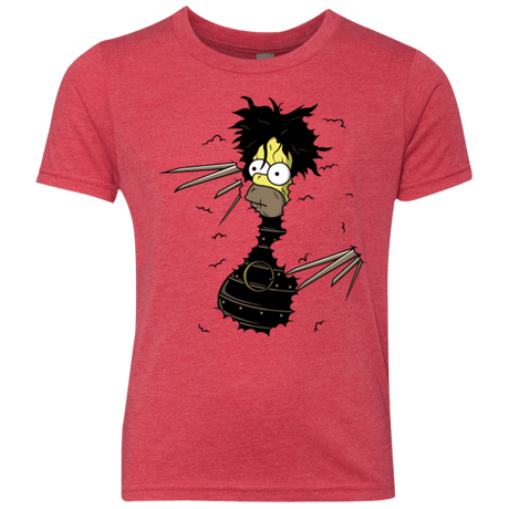 T-Shirts Vintage Red / YXS H. Scissorhands! Youth Triblend T-Shirt