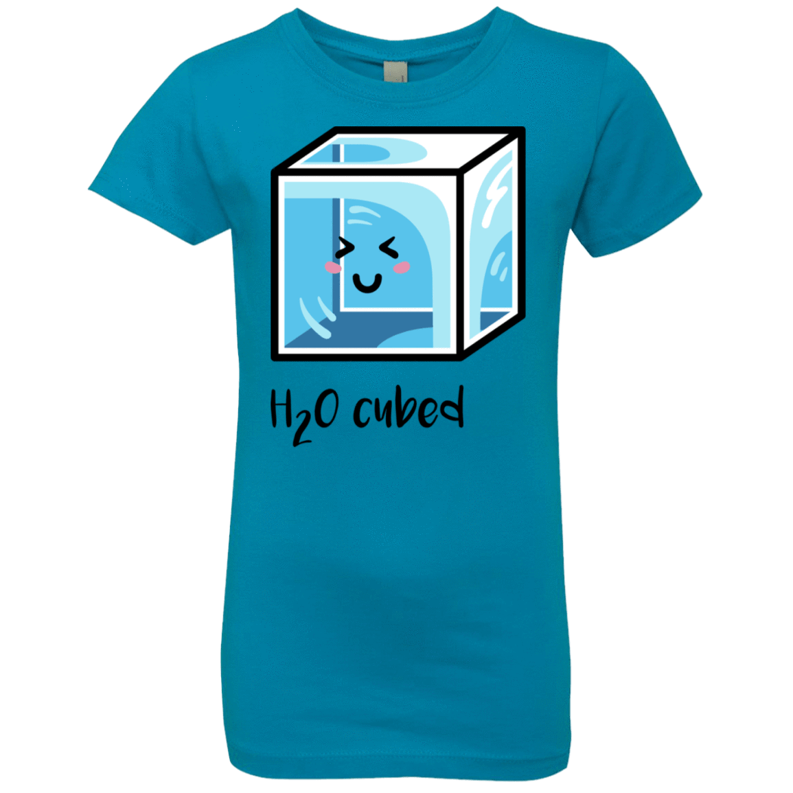 T-Shirts Turquoise / YXS H2O Cubed Girls Premium T-Shirt