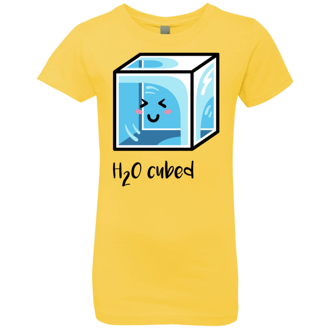 T-Shirts Vibrant Yellow / YXS H2O Cubed Girls Premium T-Shirt